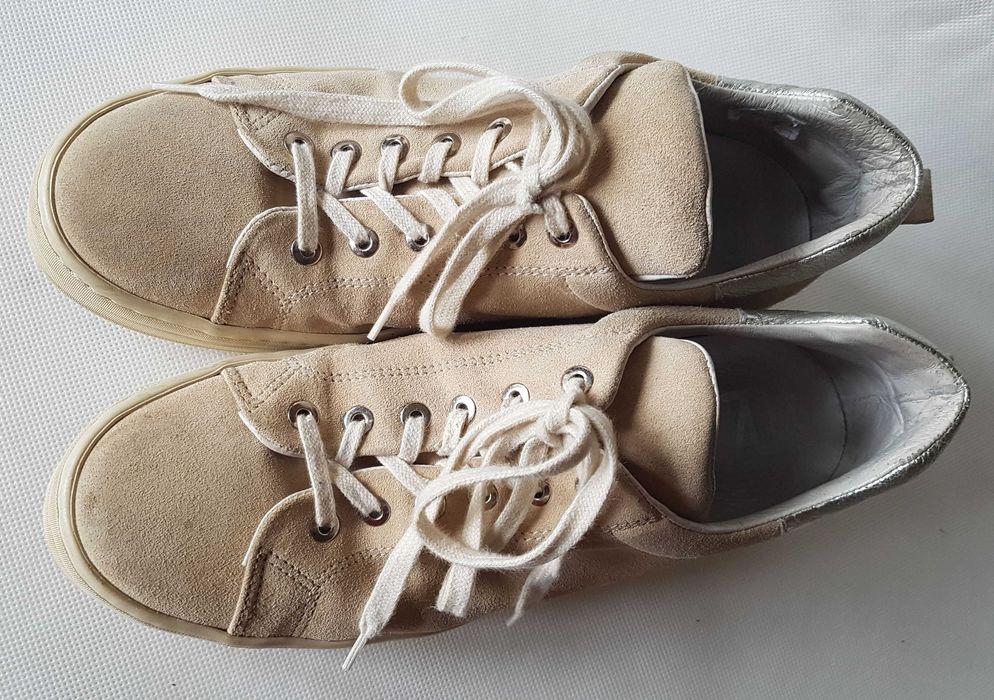 Roberto D'Angelo (RDA) skórzane buty sneakersy 40 Hiszpania bdb