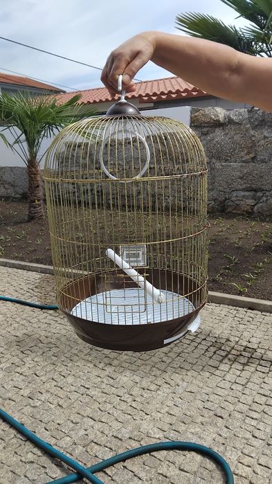 Gaiola passarinho elegante