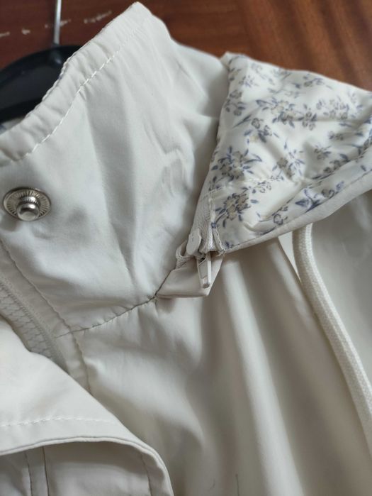 Parker impermeável reversível senhora Bege claro - Nova