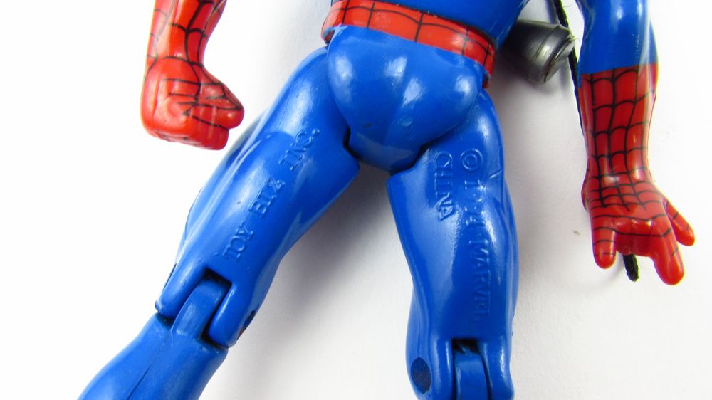 TOY BIZ Marvel Comics Spider-Man Web Shooter Figurka  1994 r.