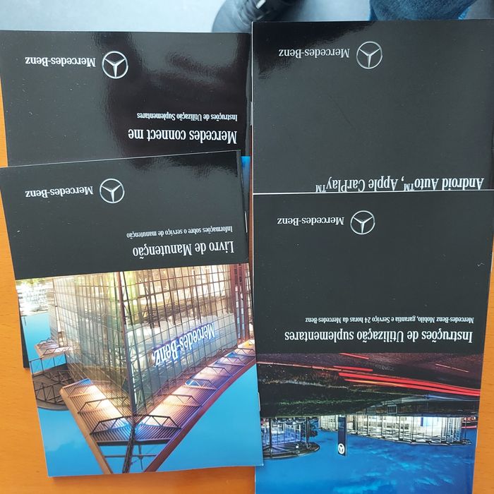 Manual de instruções Mercedes Classe A