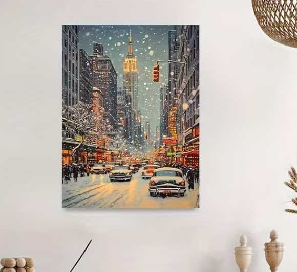 Obraz na płótnie zima (nowy)