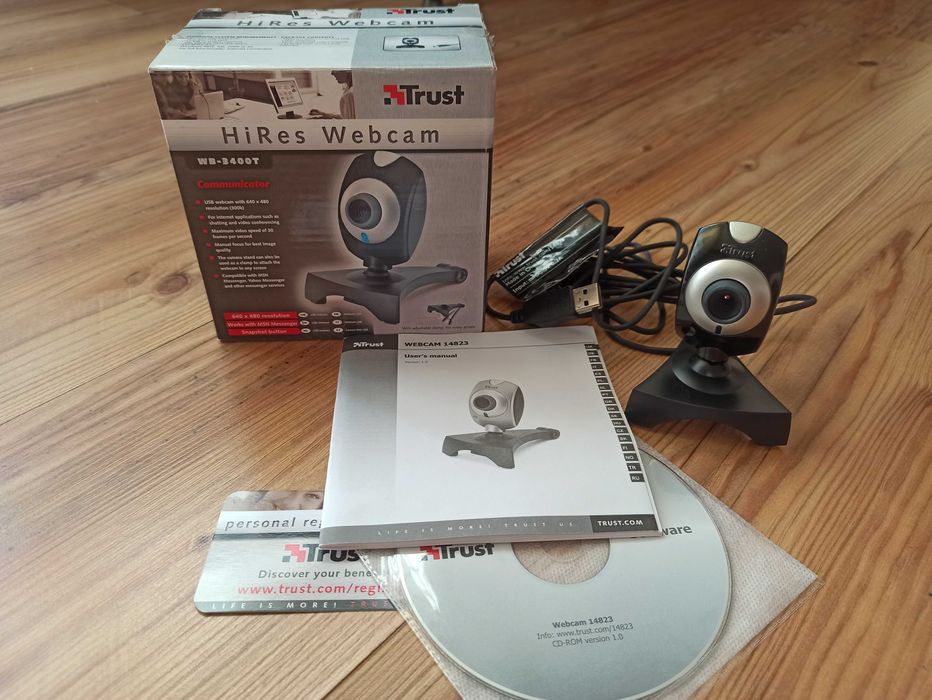 Kamera internetowa USB HiRes Webcam WB-3400T