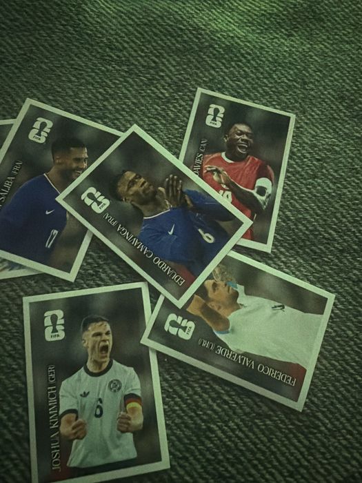 Cromos mundial coca cola