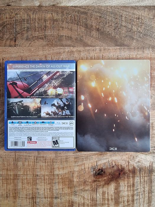 Battlefield 1 steelbook PS4