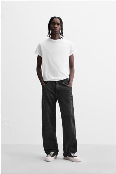 Джинси Zara, relaxed fit, розмір 44