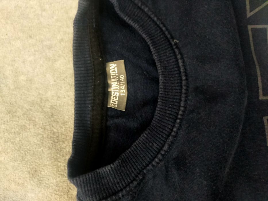 Bluza granatowa dziecko 134/140