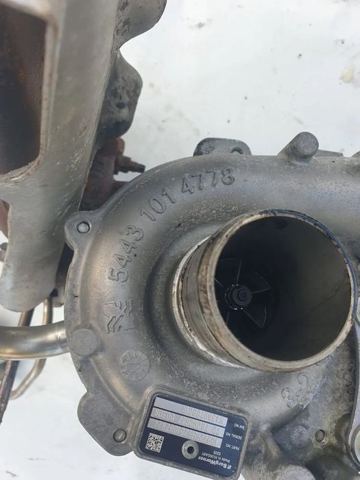 turbina z demontażu