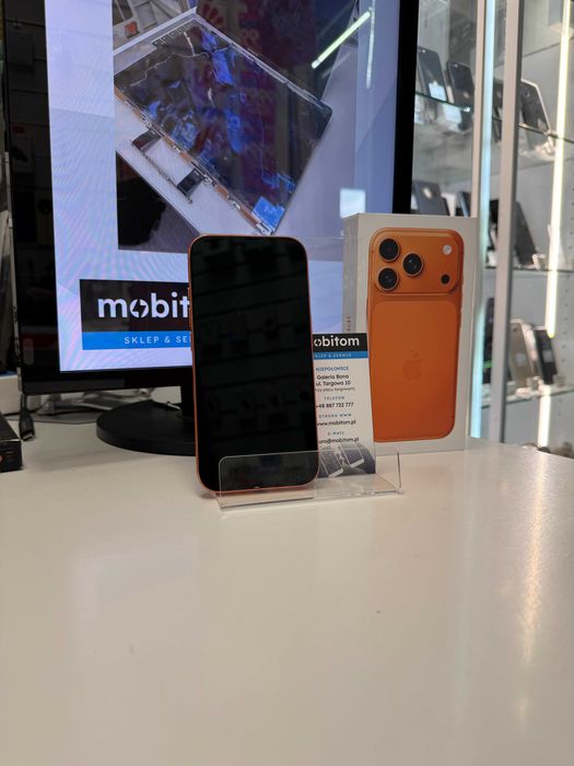 Apple iPhone 17 Pro 512GB Orange / Pomarańczowy Bateria 100% Stan BDB | GWARANCJA