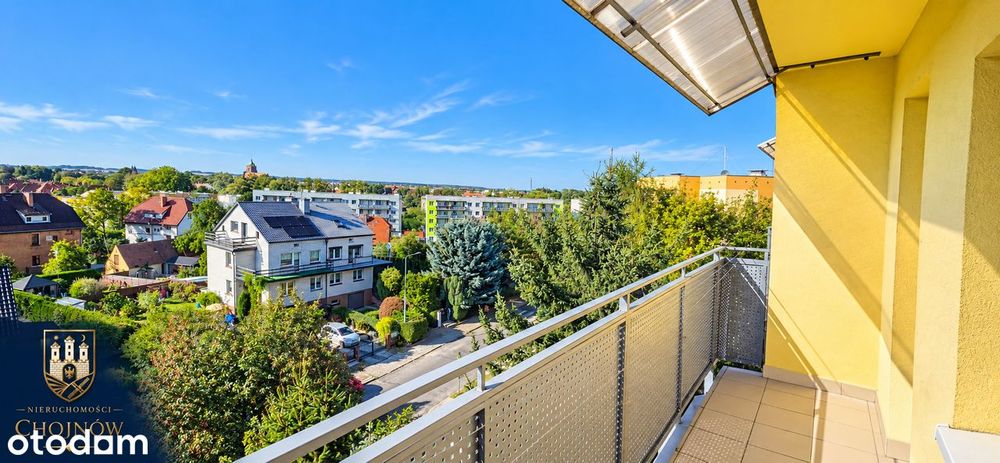 Słoneczne mieszkanie balkon 2 pokoje 52,2m2 ładny widok Bez Prowizji