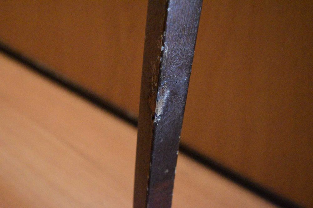 Aparador móvel madeira maciça (talvez cerejeira) 57,5x34,5x75cm