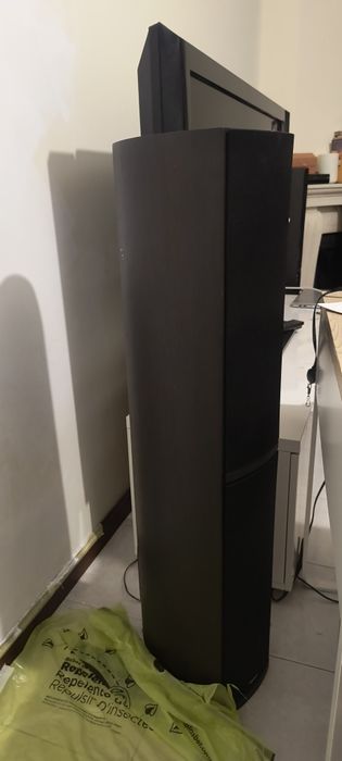 Pioneer VSX-919AH Amplificador AV 7.1 + Colunas Torre S-H520V-W (par)