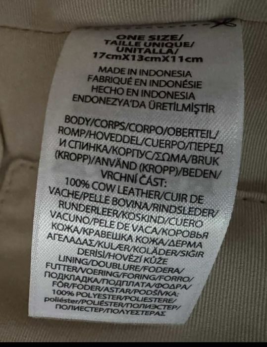 Torebką  skórzana  Ralph Lauren