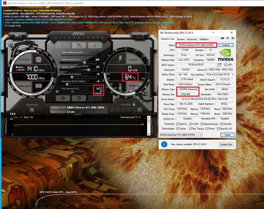 Ігровий ПК i5 13400F RTX 2060 Super 8GB 32DDR4 10/16 Ядер LGA1700 B760