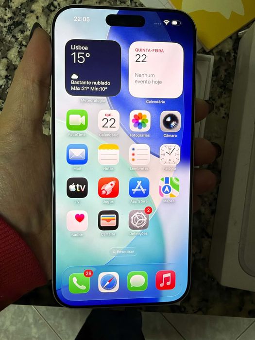 Vendo iphone 17 pro max
Este só foi aberto e ligado para ver se estava tudo direitinho e poder confirmar garantia em foto da Apple
