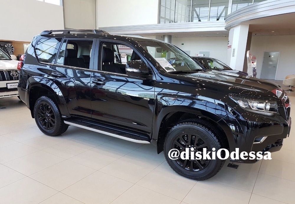 Оригинальные Черные диски R18 6x139.7 Toyota Land Cruiser Prado 150