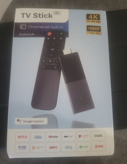 TV stick Chromecast Google 4k przystawka do telewizora