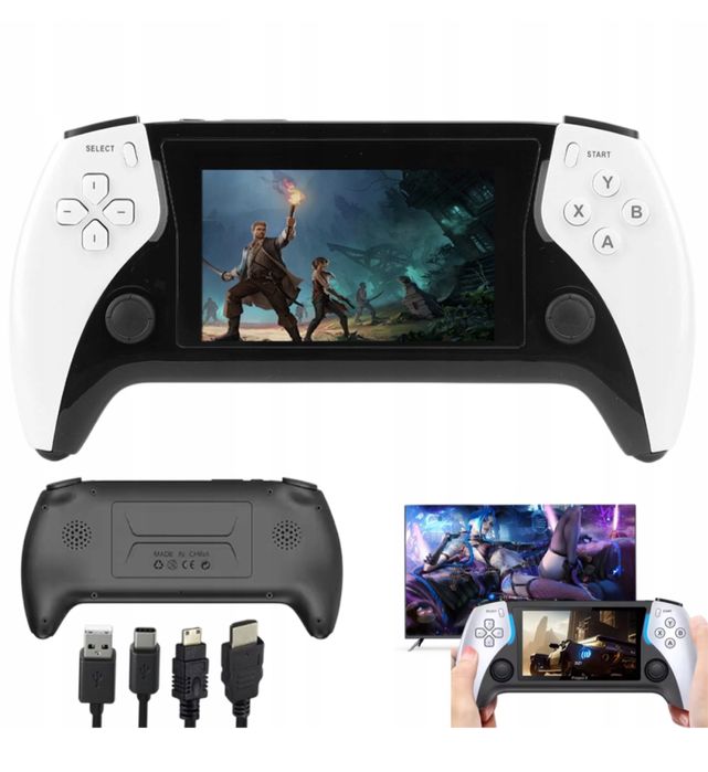 Konsola przenośna do gier Project X Ekran 4.3" IPS 40000 GIER RETRO!