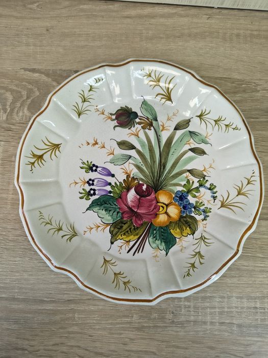 Talerz dekoracyjny Bassano – ręcznie malowany