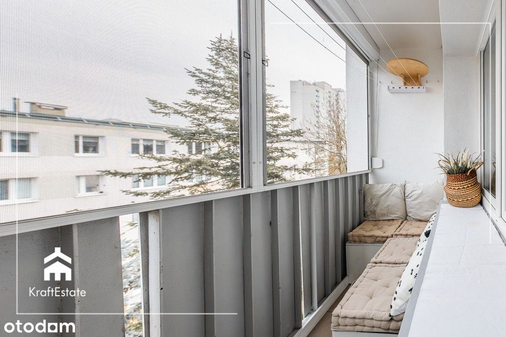 2 pokoje 44m² Rataje, loggia, blisko uczelni
