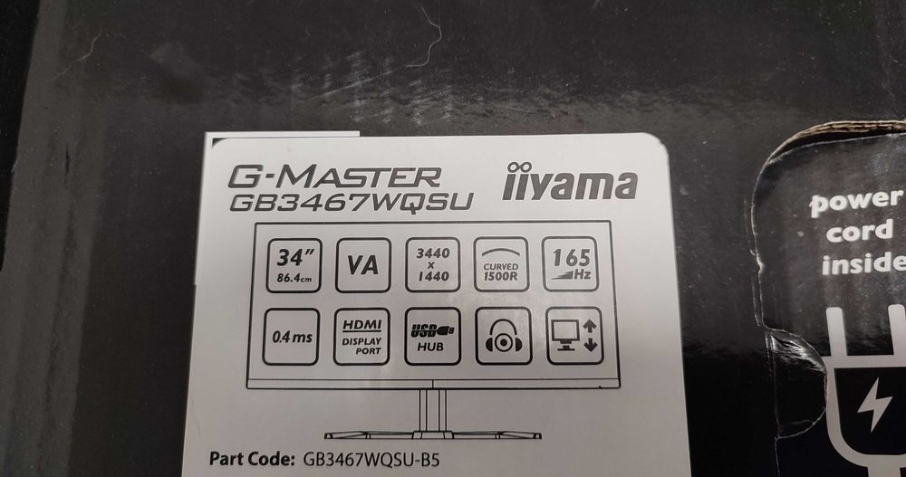iiyama G-Master GB3467WQSU-B5 Red Eagle