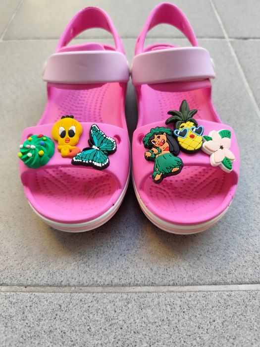 Crocs c12 29 30 sandałki gumowe do wody plaża basen