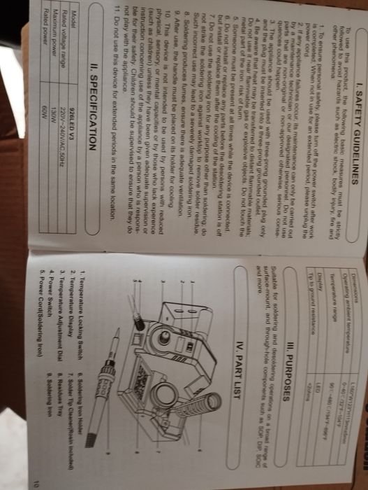 Estação profissional potente de solda 60 watts novo .