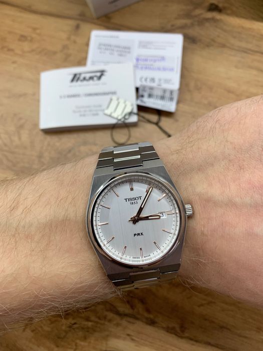 Tissot PRX 100 – oryginał, jak nowy, okazja!
