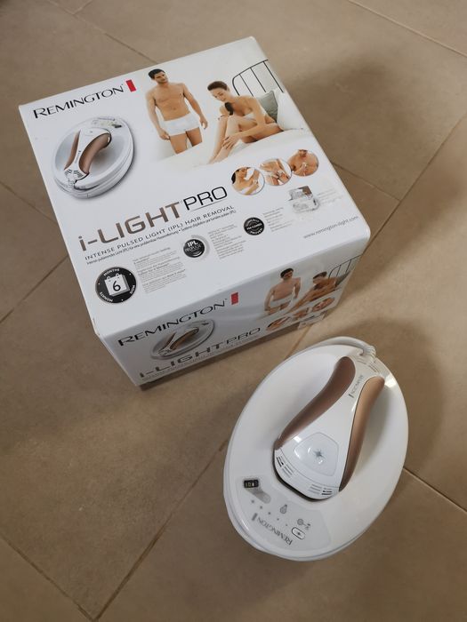 Depilador Remington i-Light Pro, como novo.