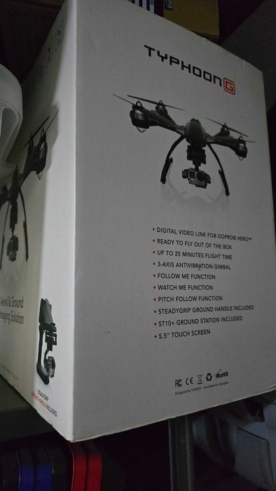 Drone Yuneec Typhoon G com aspecto de novo