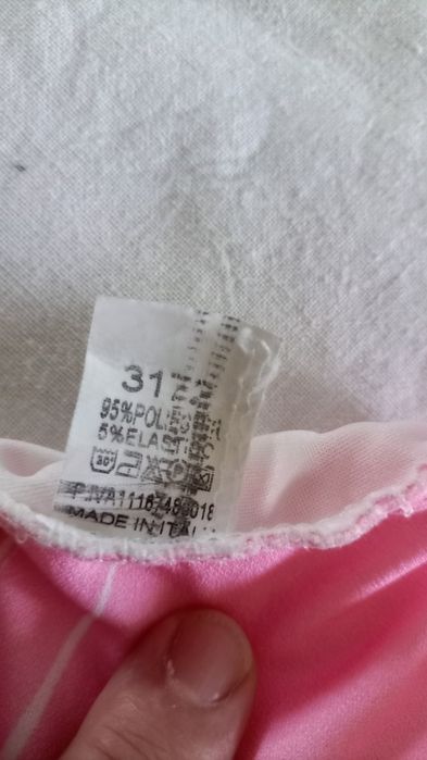 Top de verão com calção de praia, novo