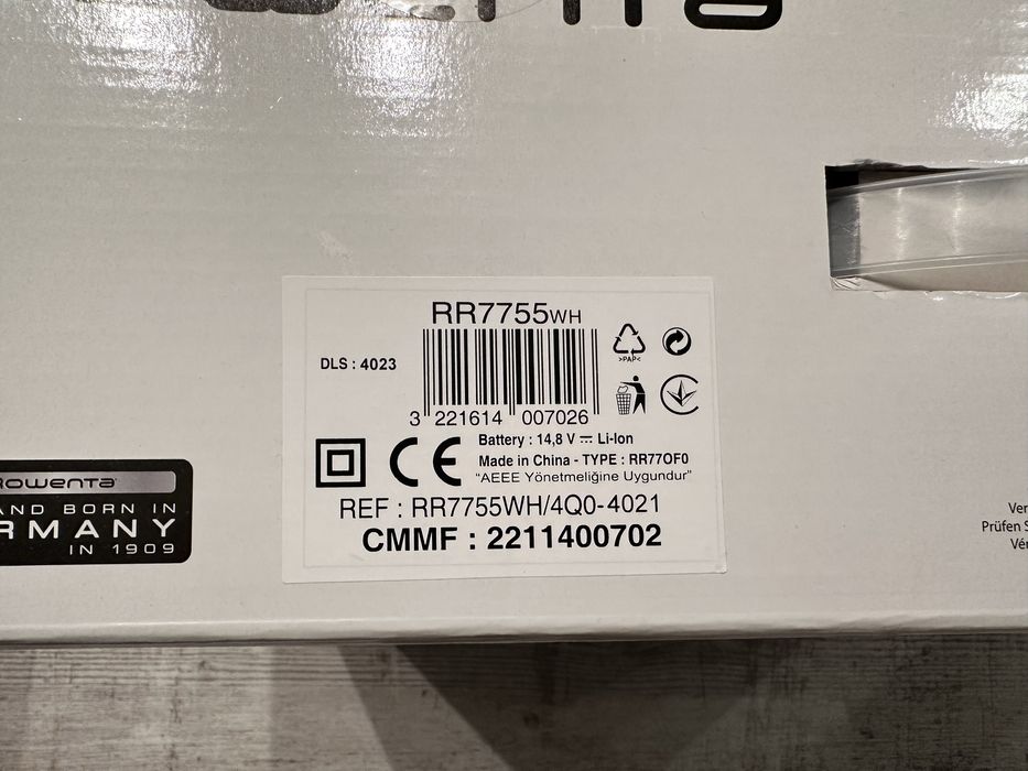 Робот пылесос Rowenta serie 80 RR7755WH