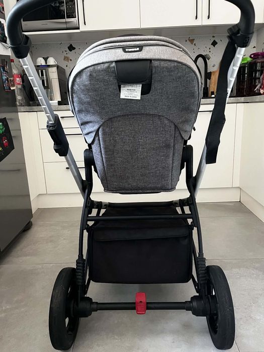 Thule Sleek 3 w 1 + akcesoria + adapter - stan bardzo dobry