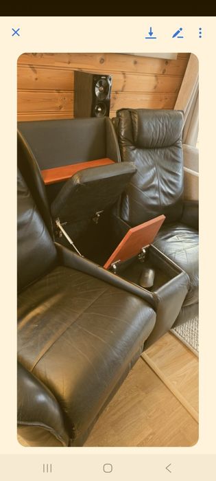 Komplet wypoczynkowy elektryczny