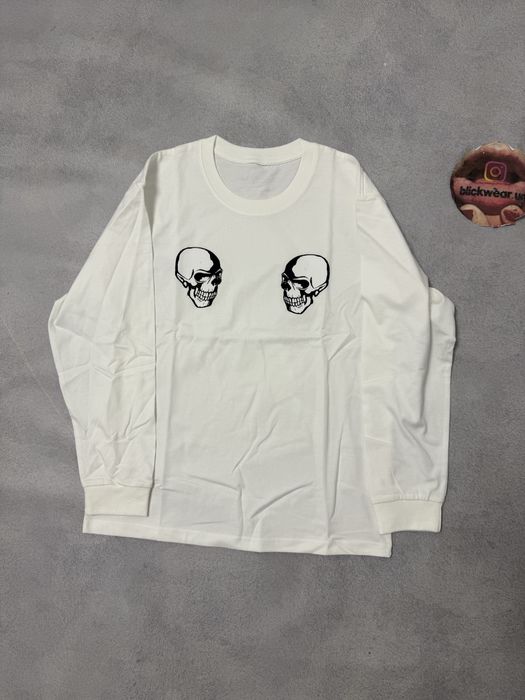 лонгслив skull number nine rick owens balenciaga