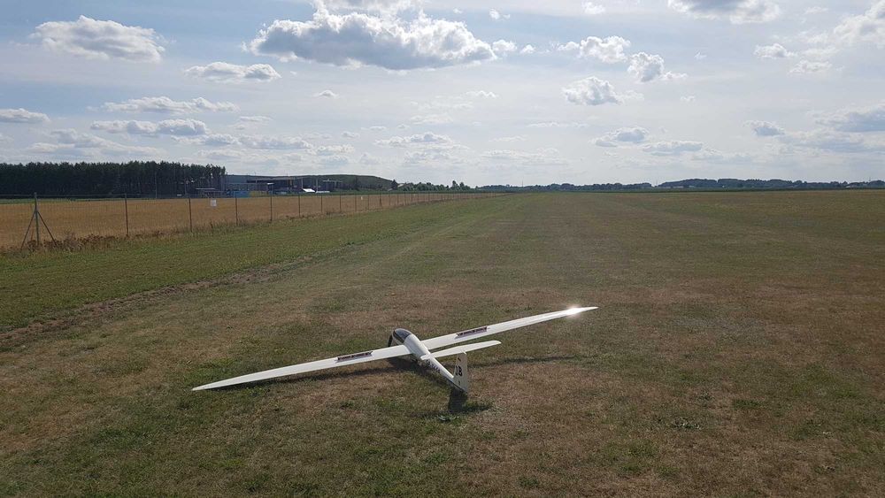 Szybowiec RC,SZD-55. Promyk