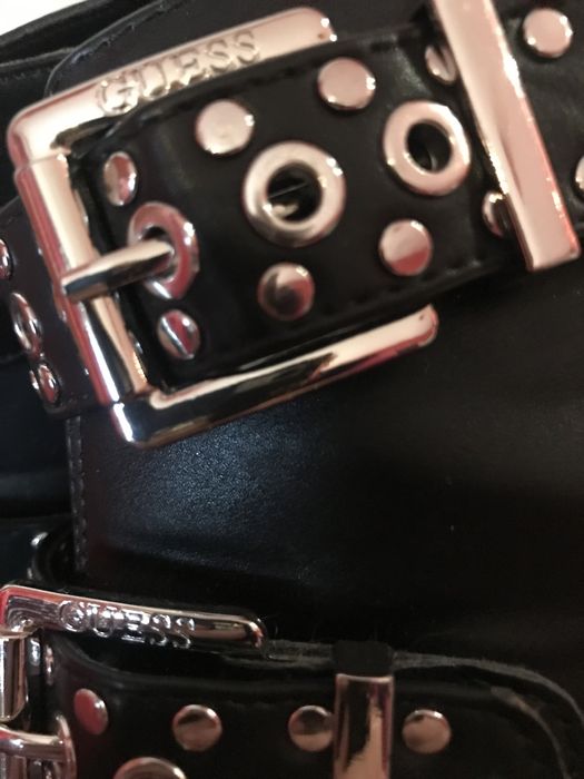 GUESS  САПОГИ  Ботинки Кожа 100% Пересылаю по Украине