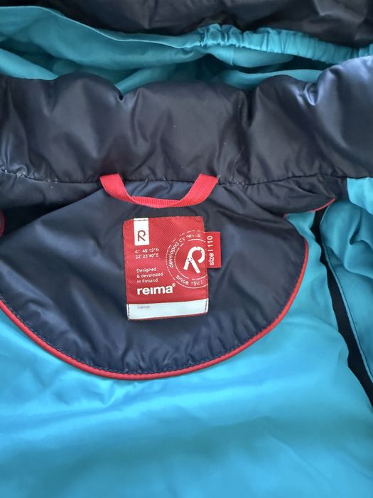 Пухова куртка Reima 2в1