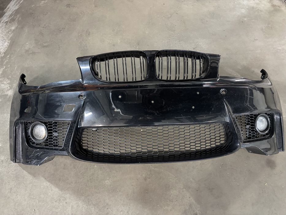 Zderzak przod przedni bmw M1 look M pakiet e87 e81 e82 e87 e88 pdc spryski