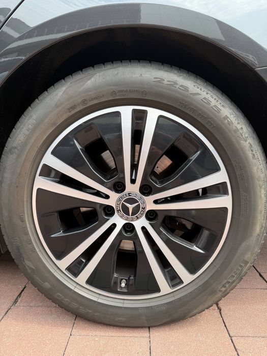 CENA W DÓŁ! Pilna sprzedaż! Komplet kół 17" Mercedes E-Klasa W213 + Opony Pirelli 225/55 R17 MO