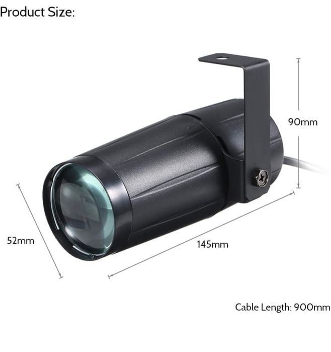 LED de efeito luz para DJs, Party Club Bar 10 W