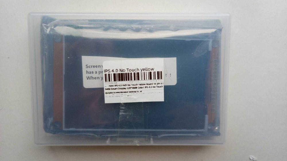 Arduino STM32 цветной дисплей 4,0" 320x480 с держателем micro SD card