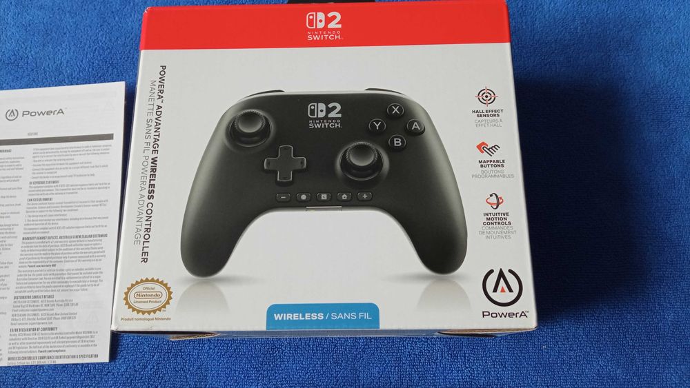 PowerA SWITCH 2 1 OLED Lite Pad bezprzewodowy jak NINTENDO Switch 2 Pro