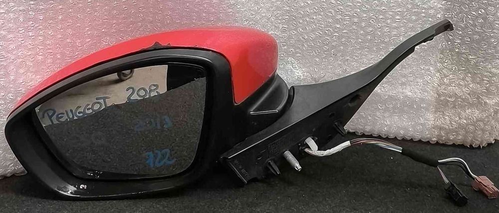Espelho Retrovisor Esquerdo 232673077 - PEUGEOT 208 I