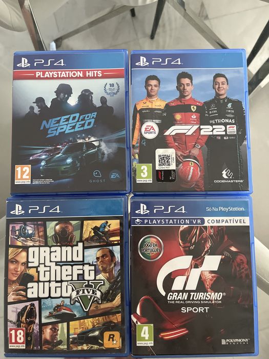 Jogos ps4 usados