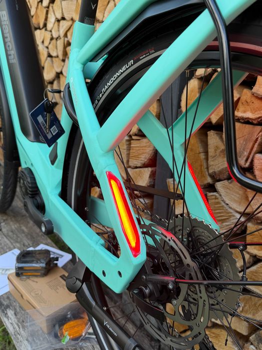 90Nm Bianchi E Omnia C roz. S/M 46cm Rower elektryczny Ebike damka