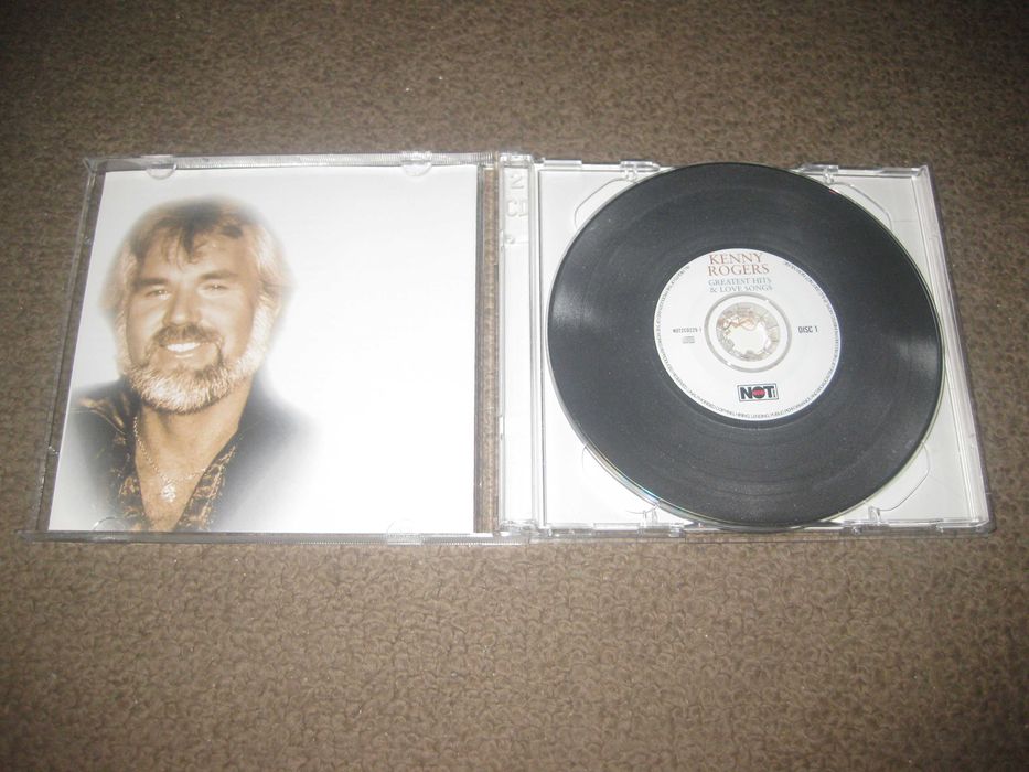 CD Duplo do Kenny Rogers "Greatest Hits & Love Songs" Slidepack!