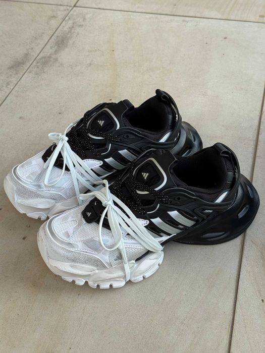 Кросівки Adidas Vento XLG Deluxe Black White / кроси Адідас Венто