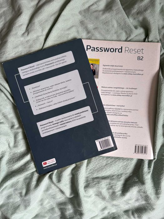 Password Reset B2. Książka ucznia papierowa