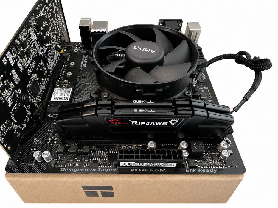 Kit Ryzen 3 2200G + GTX 970 + Gigabyte A320M